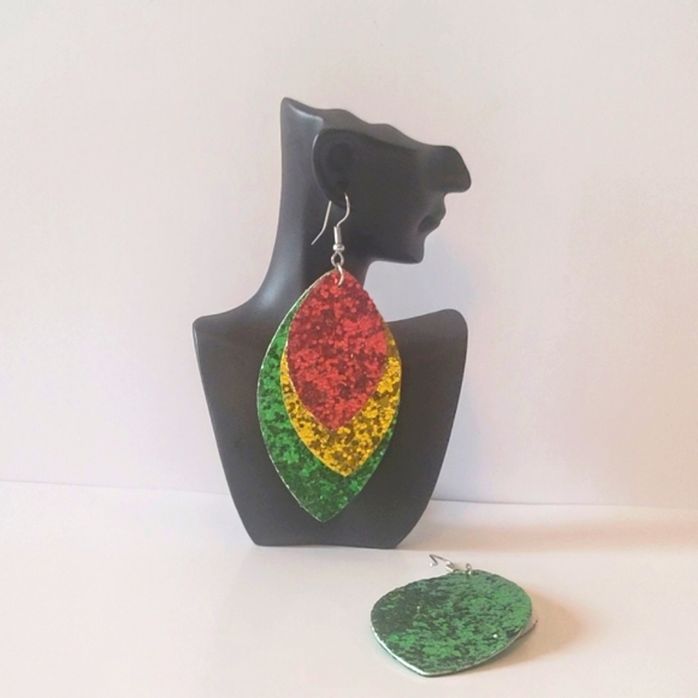 Freedom Day Inspired Earrings